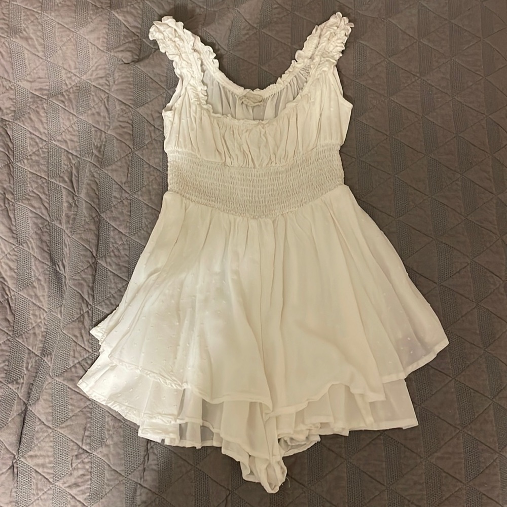 Urban outfitters white romper